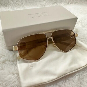 DEZI 6FT SUNGLASSES - GOLD/ LIMESTONE/ MOSS